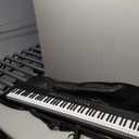 88 Key Digital Piano, Semi Weighted Electronic Keyboard Piano with Music Stand, Power Supply, Sustain Pedal, Bluetooth, Carrying Case, Headphones, USB-MIDI Compatibility, for Beginner Professional