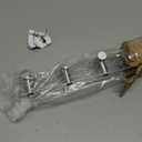 VAEHOLD 1PACK Hat and Coat Wall Mount Rack - 4 Hooks for Robes, Bags, Keys, and Towels - Bathroom Towel Hanger Organizer -Silvery