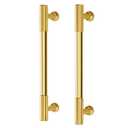 VEHCIL 20 Pack Brushed Brass Gold Cabinet Handles, 5" Kitchen Cabinet Pulls Drawer Dresser Handles Cabinet Hardware for Kitchen Cupboard, Solid Zinc Alloy