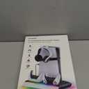 PS5/Slim/Pro Stand for Disc & Digital Console, PS5 Cooling & Charging Station with RGB Lights, PS5 Controller Charger Built-in 3 Level & AUTO Adjustable Fan, PS5/Slim/Pro Accessories Comes 3 USB Ports (Black & White)