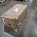 Amazon Basics Sturdy Foldable Plastic Chair, Portable, 350-Pound Capacity, Black, 6-Pack