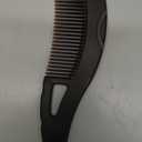 Dandruff Comb Fine Tooth Scalp Detox Comb Lice for Women, Men & Kids Stainless Steel Scalp Detoxing, Sweep & Massage Hair Brush Tool for Hair Care (Brown)