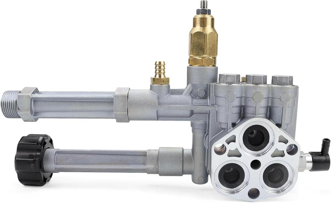 USTAR Pressure Washer Pump Head Assy Compatible with Troy Bilt RMW SRMW SRMW2.2G26, RMW2.2G24 Pressure Washer Head Repacle AR42940 AR42518 AR43061