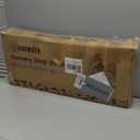 Foldable Toddler Step Stool for Bathroom Sink, Adjustable 2 or 3 Step Kids Stool with Handles Rails for Toddlers Toilet Potty, Plastic Tall Baby Child Stepping Stool for Kitchen Counter -White