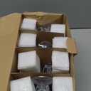 Hortsun 8 Pieces Electric Window Candle with Pewter Plated Base Window Candle Light Sensor Turns with Automatic On/Off for Home Christmas Holiday Party Decorations