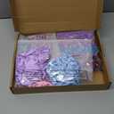 Quelay 162 Pcs/18 Sets Kpop Party Favors Friendship Gifts Includes Scrunchies Hair Clips Bead Bracelets Sunglasses Organza Gift Bags for Popular Singer Party Favors Y2k Fans Birthday(Star)