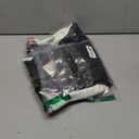 Boys Leather Motorcycle Pilot Jackets Toddler Coats (7-8 Years, Black / White)