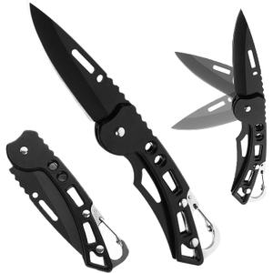2 PACK Pocket Folding Knife, Tactical Knife, Super Sharp Blade only 2.5 inch, Good for Camping Survival Indoor and Outdoor Activities, Easy-to-Carry, Mens Gift