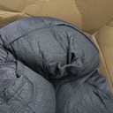 Bedsure SupportMax XL Orthopedic Dog Beds Large Sized Dog - Extra Thick Supportive Dogs Couch with Waterproof Washable Cover, Extra Large Comfort Pet Sofa with Soft Sherpa & Nonskid Bottom, Grey, 42"