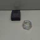 Glass Ashtray for Cigarettes, Tabletop Ashtray and Modern Decoration for Home Office Bar Restaurant Indoor Outdoor (Multicolored Small Size)