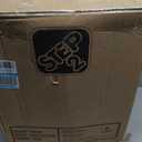 Step2 Town-to-Town XL Post-Mount Mailbox, Weather Resistant, Large Outdoor Mailboxes, Made of Durable Plastic, Easy to Install, USPS T4 Sized Mailbox, Flag Included, Onyx Black