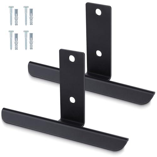 1 pc Geelin Weighted Vest Hanger Wall Mount 200 lb Heavy Duty Tactical Vest Hanger Multipurpose Steel Body Armor Plate Carrier Holder Hooks for Police Home Gym Accessories Tactical Gear Backpack(Black)