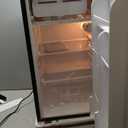 EUHOMY 3.2 Cu.Ft Mini Fridge with Freezer, Single Door Compact Refrigerator, Energy Saving, Mini Refrigerator Adjustable Thermostat, Mini fridge for Bedroom, Dorm, Office, Silver