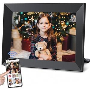 Frameo 10.1 Inch WiFi Digital Picture Frame with 32GB Storage,1280 * 800P IPS HD Touch Screen,Send Photos/Videos from Your Phone Anywhere, Photo Gifts for Parents and Grandparents