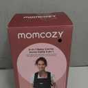 Momcozy Baby Carrier - Ergonomic, Cozy and Lightweight Carrier for 7-45lbs, Effortless to Put On, Ideal for Hands-Free Parenting, Enhanced Lumbar Support, Purehug for Infant to Toddler, Black