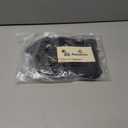 Amoretu Womens Henley Tops Long Sleeve Scoop Neck Tshirts Ruched Fitted T Shirts (Black, L)