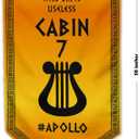 Yanbooch Cabin 7 Apollo Banner Flag Man Cave Bed Room Home Office Party Decor 30x50 Inch (B)