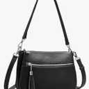 befen Genuine Leather Crossbody Hobo Purses for Women, Ladies Shoulder Bags Handbags with 2 Shoulder Straps