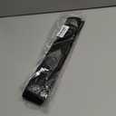 Silicone Stove Counter Gap Cover (2 Pack),Easy Clean Heat Resistant Wide & Long Kitchen Stove Gap Filler,Seals Spills Between Counters, Oven, Stovetops, Washing Machines, Washer, Dryer(30 in, Black)