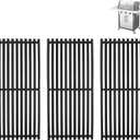 BQMAX 17" Cooking Grate Replacement Parts for Charbroil TRU Infrared 3 Burner 463242516 463355220 466242516 463246018 466242515 466242615 463243016 G466-2400-W1 for Charbroil Grill Replacement Parts