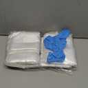 10 Pieces Plastic Drop Sheets for Painting, Waterproof and Dust-Proof Clear Cloth for Furniture Cover, 9x12 Feet Tarps