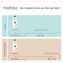 Madhava Organic Olive Oil, 1L Tin, 100% Pure, Single Source, Traceable, Cold Extracted, Non-Gmo, No Pesticides, Gluten Free, Vegan, Kosher, Extra Virgin, 33.8 Fl Oz