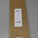 IFELS Heavy Duty Curtain Rods for Windows 66 to 120 Inch,1 Inch Adjustable Black Curtain Rod with Easy Installation and Modern Design,Decorative Long Drapery Rods with Metal Finials (A1,Black,30-120")