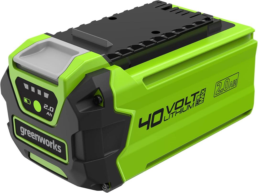Greenworks 40V 2.0Ah Lithium-Ion Battery (Genuine Greenworks Battery / 75+ Compatible Tools)