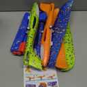 Fuwidvia 3 Pack Airplane Launcher Toys, 13.2'' LED Foam Glider Plane Toy for Boys, 2 Flight Modes Outdoor Flying Toys Birthday Gifts for Boys Girls 4 5 6 7 8 9 10 11 12 Year Old (Blue&Green&Orange)