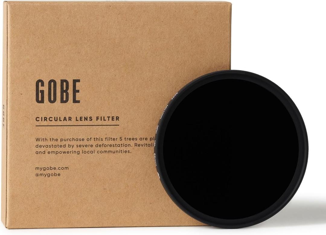 Gobe 62mm ND1000 (10 Stop) ND Lens Filter (2Peak)