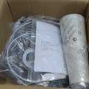 Plug in Wall Sconces, Bedside Wall Lamp with Wood Arm, Fabric Wall Light with On/Off Switch for Bedroom, Living Room, Farmhouse (1 PACK)