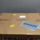 KES Bathroom Vessel Sink 20 Inch Above Counter Rectangular White Ceramic Countertop Sink for Cabinet Lavatory Vanity, BVS123S50