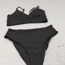 ZAFUL Women Swimsuit, Black, Extra Large 