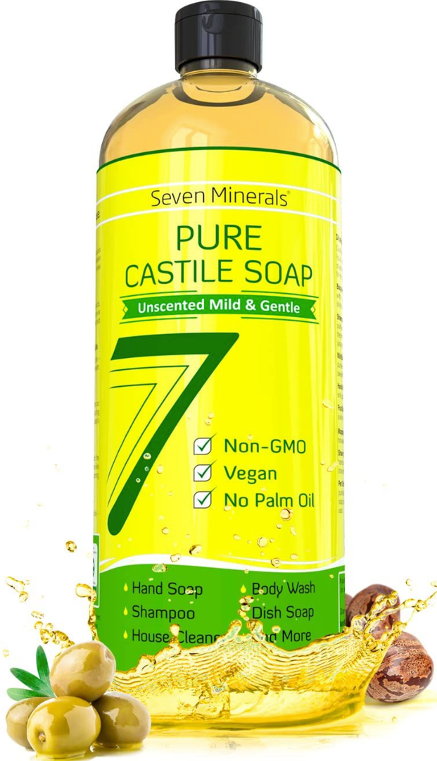 Seven Minerals EWG Verified Castile Soap