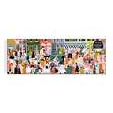 Galison Halloween Parade Fall 1000 Piece Panoramic Puzzle - Colorful and Bright Jigsaw Puzzle, Thick and Sturdy Pieces, Family Activity