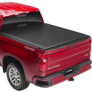Lund Genesis Roll Up Soft Roll Up Truck Bed Tonneau Cover | 960179 | Fits 2015-2022 Chevy/GMC Colorado/Canyon 6' 2" Bed (74")
