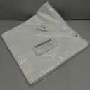 12 Pack Cotton White Bandana Bulk for Tie Dying, Blank Bandanas for Women Men Dog Cat Pet, Unisex Headband, 22 x 22 Inch