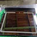 DWVO Large Vanity Desk with Mirror - RGB LED and Charging Station, Make up Vanity Mirror with 3 Lights Mode and Brightness Adjusted, Large Storage Space-10 Drawers, 3 Open Shelves, Black