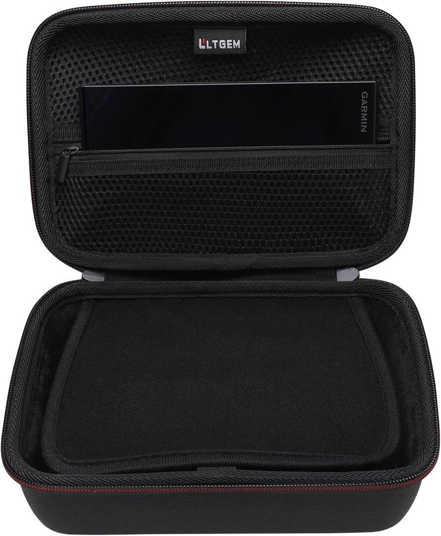 LTGEM EVA Hard Case for 6-7 Inch Garmin DriveSmart 76/66/65/55/52 GPS Navigator (Internal Size:7.8 * 5 * 2.1IN)