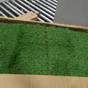 Windyun 32 Pack Artificial Grass Turf Interlocking Deck Tiles 12" x 12" Thick Synthetic Square Fake Interlocking Turf Self Draining Grass Tiles for Patio Indoor Outdoor Floor Decoration Dogs Pee Pad