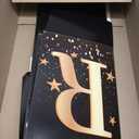Sotiff 4 Pcs Large Prom Column Standup Photo Booth 2026 Prom Decorations 51.18inch Black and Gold Grad Night Party Decor for 2026 Graduation Decorations Supplies