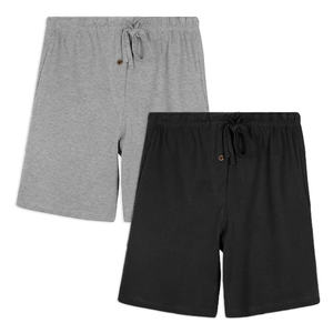 Andrew Scott Men's Lounge Shorts | Drawstring & Pockets Cotton PJ-Sleep Short Bottoms | Multi Packs Small
