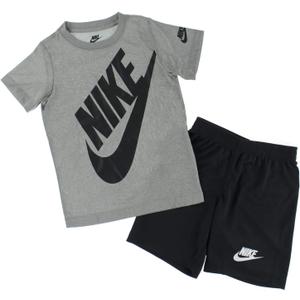 Nike Boys' Dri-FIT Sportswear T-Shirt and Mesh Shorts 2-Piece Outfit Set (S)