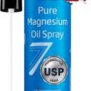 Seven Minerals Pure Magnesium Oil Spray - Big 12oz - Pharmaceutical (USP) Grade, Highest Strength with Instant Relief for Feet, Sleep, Muscle Pain & Cramps - Mined in The USA