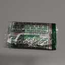 Money Clip RFID Front Pocket Wallet Men Leather Slim Minimalist Wallet (Brown with ID Window (Crazy Hourse Leather))