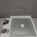 Vanity Mirror with Lights, 16.9" x 13.4" LED Makeup Mirror, Light up Mirror with 10X Magnification, Smart Touch 3 Colors Dimmable, 360° Rotation (White