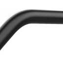 Shower Arm with Flange, 6 Inch Matte Black Shower Pipe, Wall Mount Replacement Angle Shower Head Extension Arm for Fixed Shower Head & Handheld Showerhead