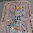 The Peanutshell Tummy Time Water Play Mat for Babies, Girls High Contrast Sensory Developmental Toy, Infant Baby Floor Toys Games, Baby Essentials Must Haves - Happy Garden