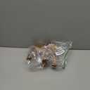 Elephant Teak Sculpture Cute Elephant Figurines Home Dcor Good Luck Elephant for Shelf Good Gifts for Women Elephant Lovers Decoration for Living Room, Bedroom, Office 7.5" x 3.5" x 7.1"