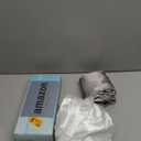 Pro Goleem 2 Pack Satin Crib Sheet for Baby Hair Care - Oeko-TEX Certified Silky Soft Fitted Mattress Cover 28x52  Breathable & Gentle on Skin, Snug Fit for Standard Crib (White and Gray)